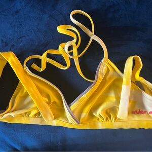 Yellow Bikini Top by Under Armour